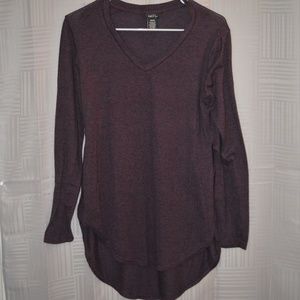 rue21 purple/black (black speckles on purple top)
